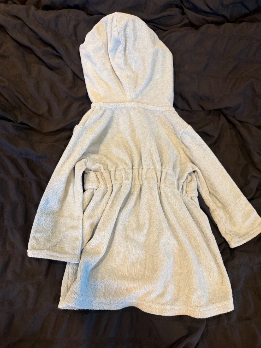 Carter's Hooded Bear Robe Size 0-9 Months Like New